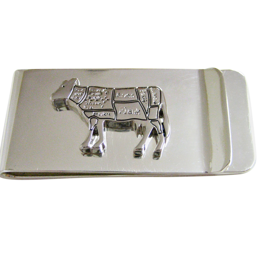Beef Butchers Cut Money Clip